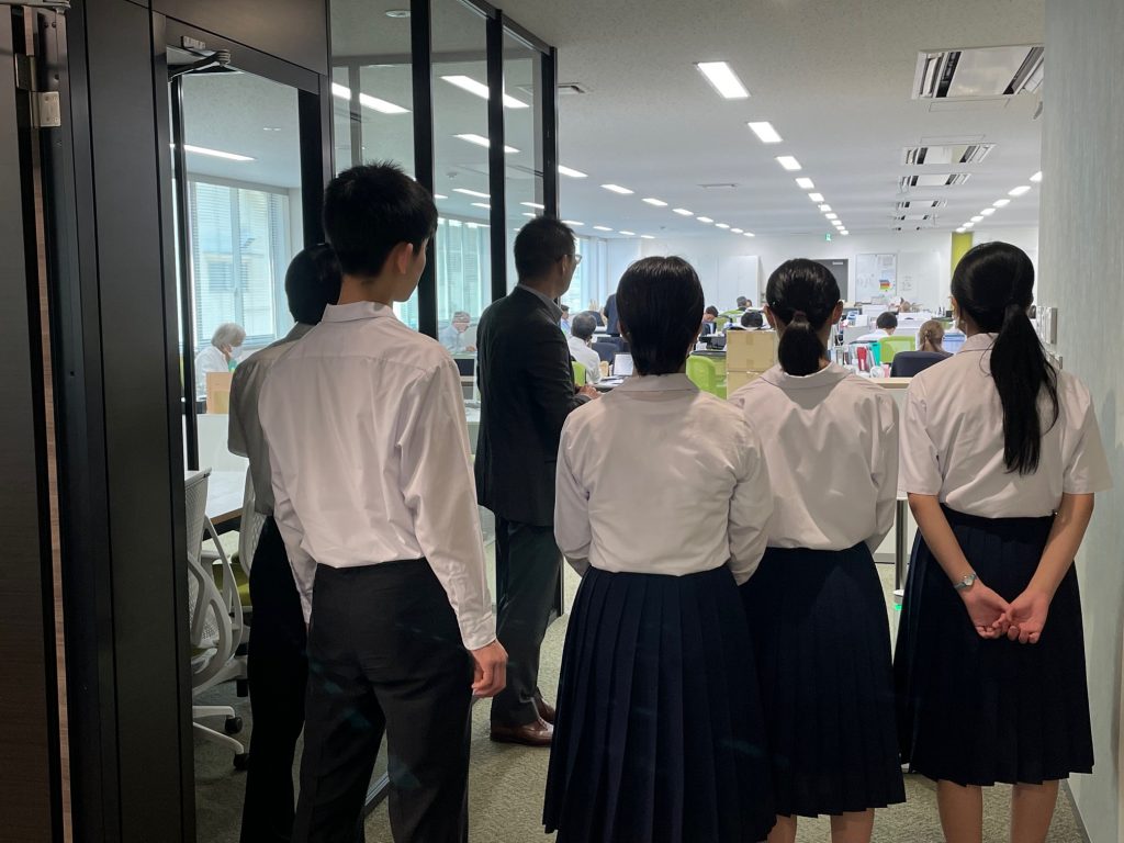 中・高校生の企業訪問について②
